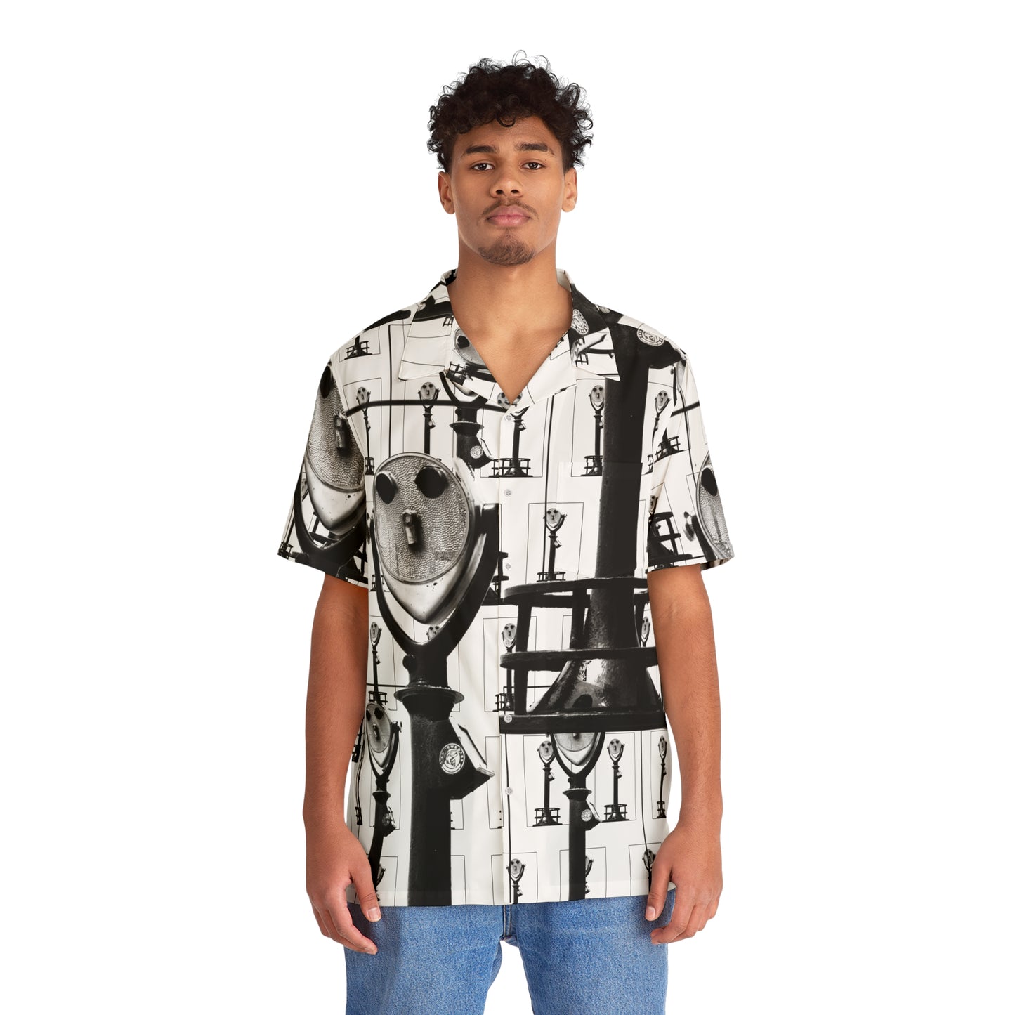 viewfinder hawaiian shirt