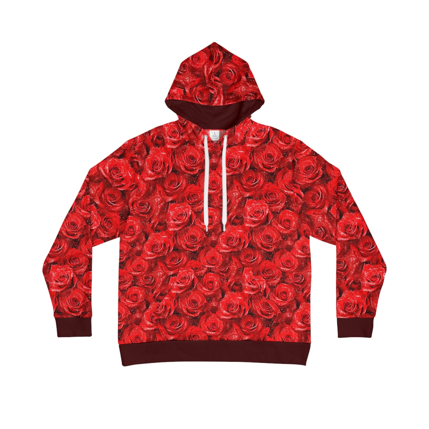 infinite red roses hoodie