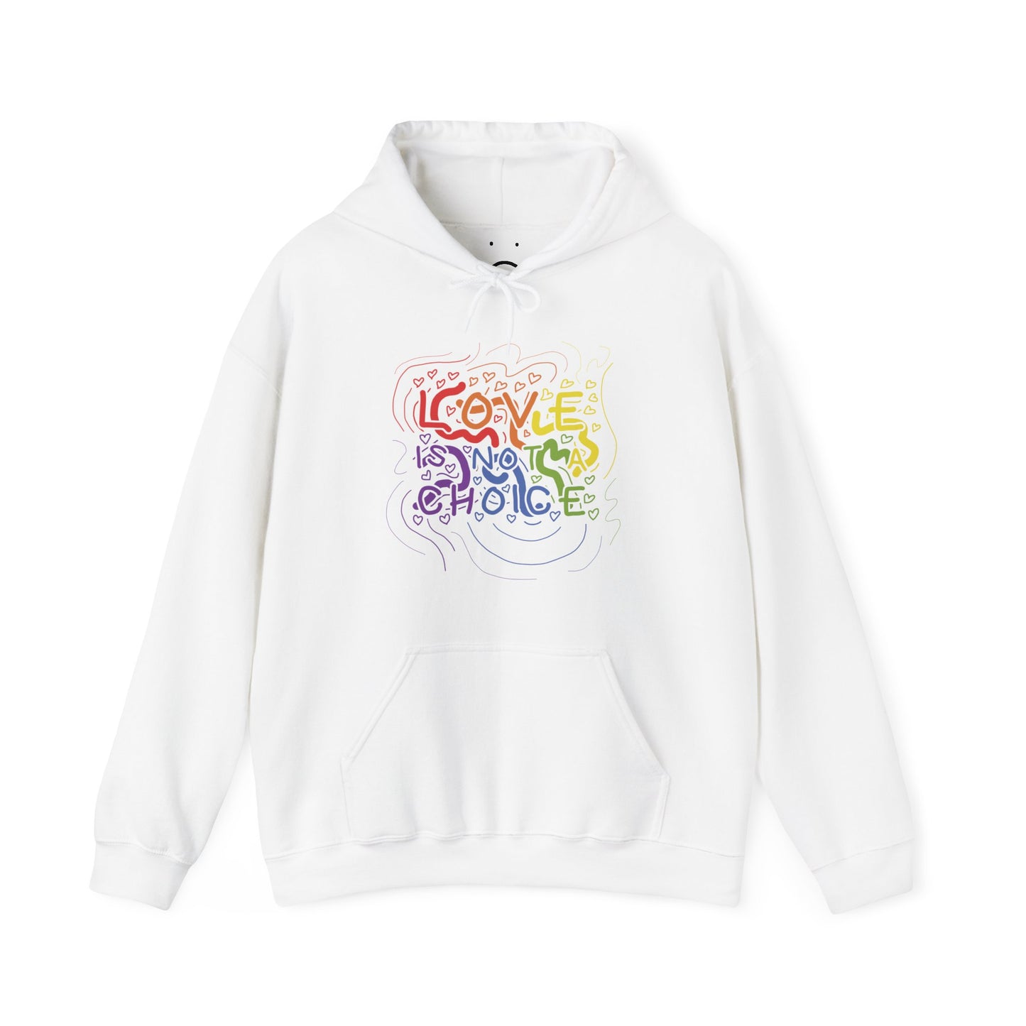 love is not a choice hoodie