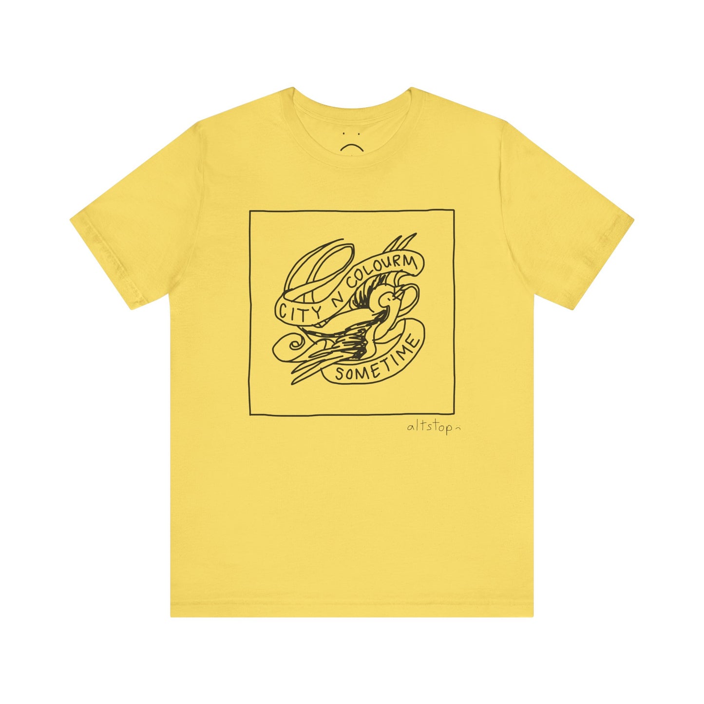 bird tattoo tee