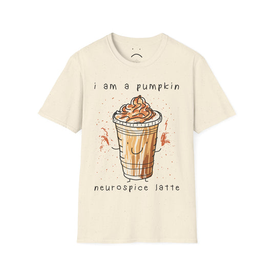 pumpkin neurospice latte tee