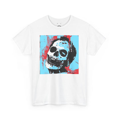 warhol zombie skull tee