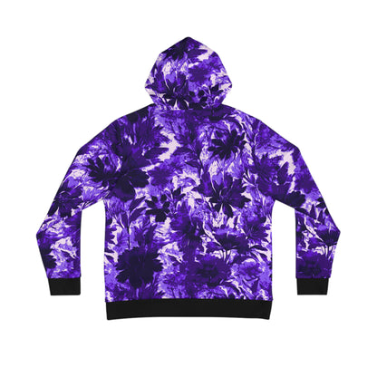 purple warhol flower hoodie #2