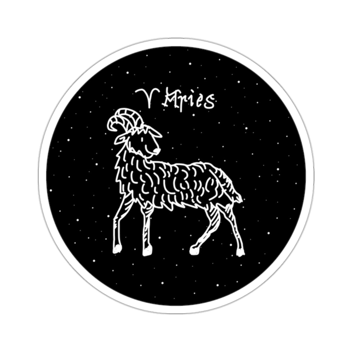 aries zodiac sticker