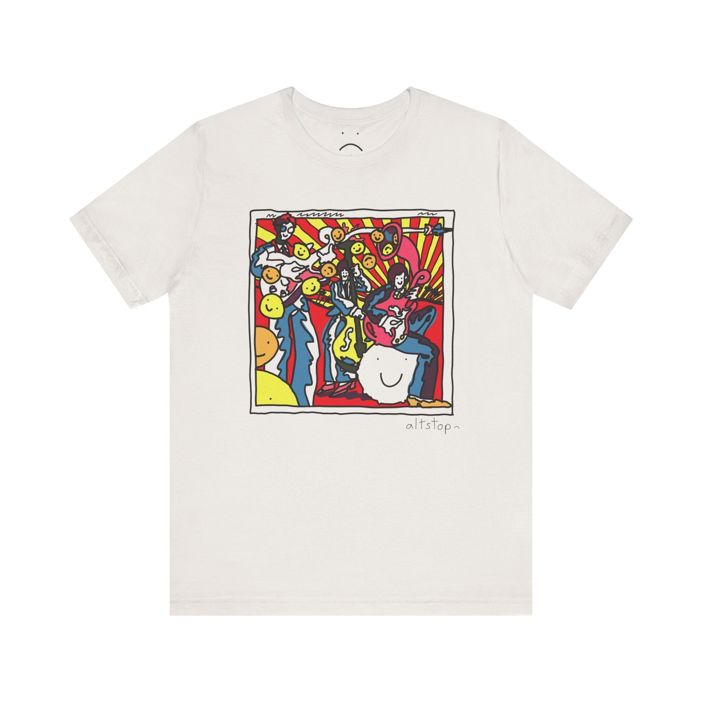 groovy citrus band deluxe tee