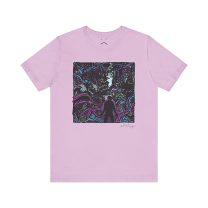 spooky forest deluxe tee