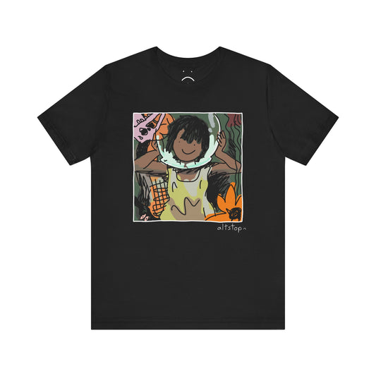 fishbowl helmet deluxe tee