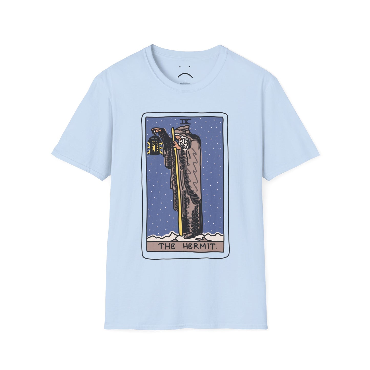 the hermit tarot card deluxe tee