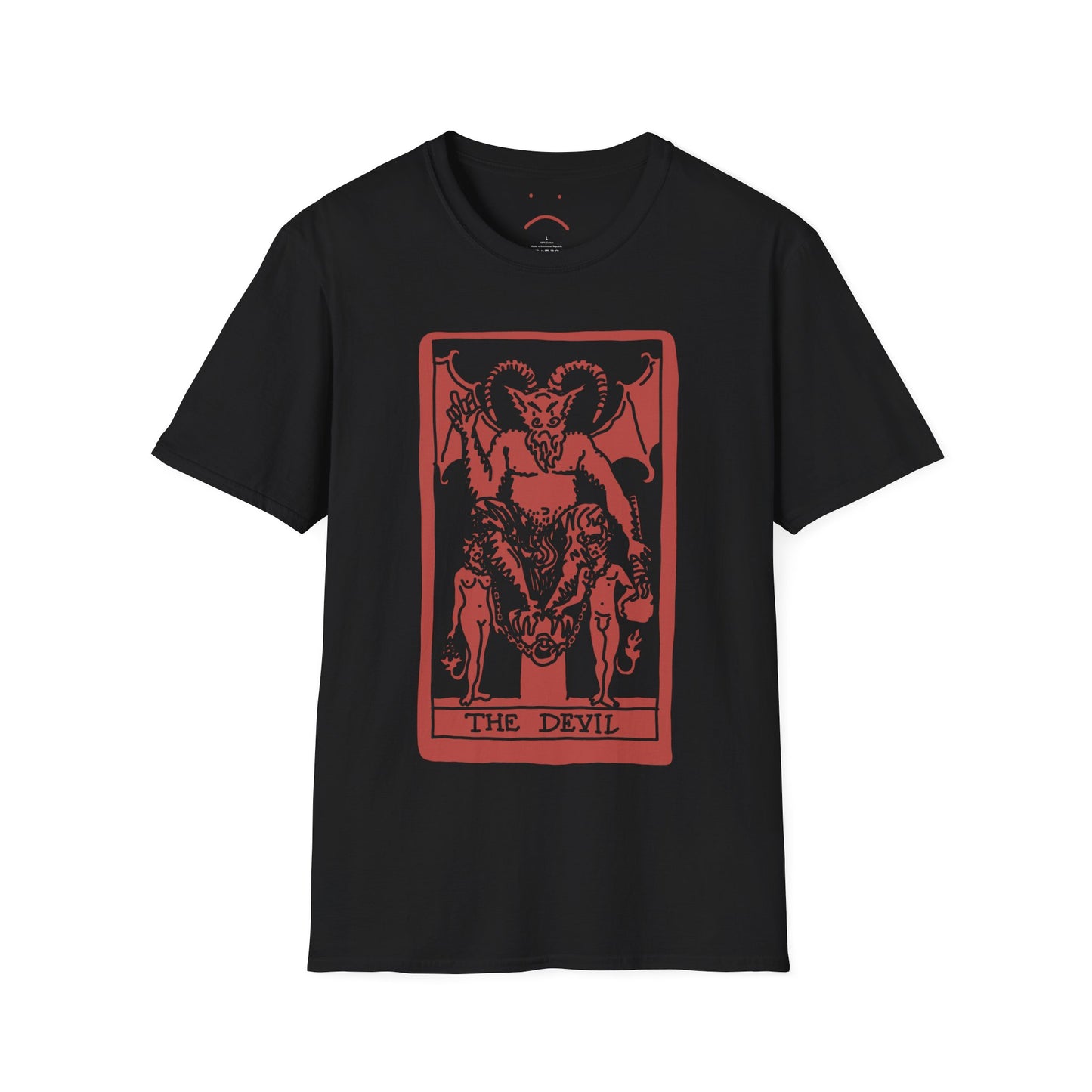 devil tarot card tee