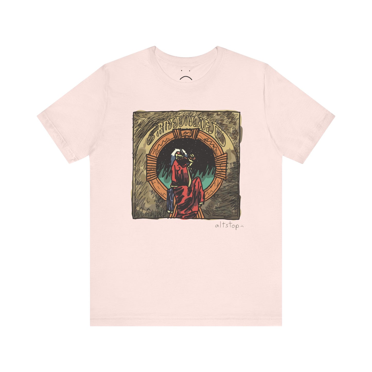 violin skeleton for allah deluxe tee