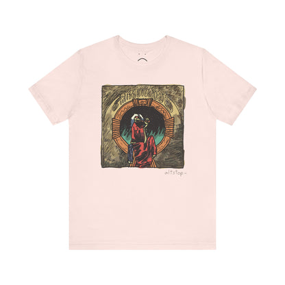 violin skeleton for allah deluxe tee