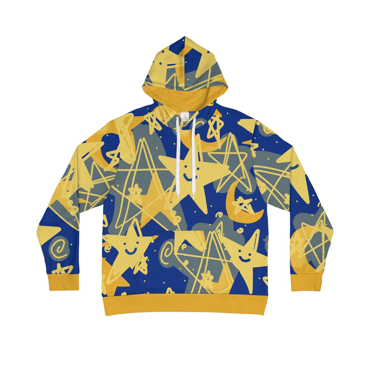 happy night sky hoodie