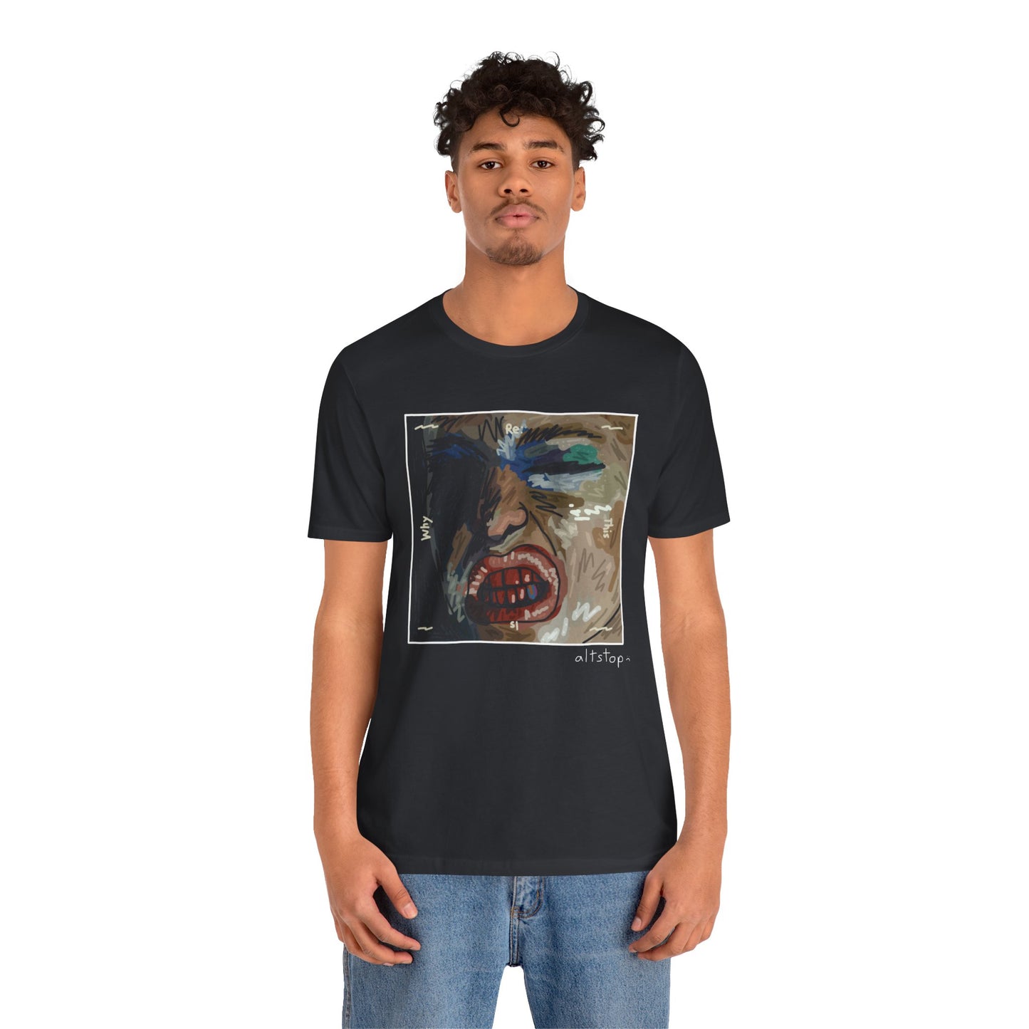 lipstick face demon deluxe tee