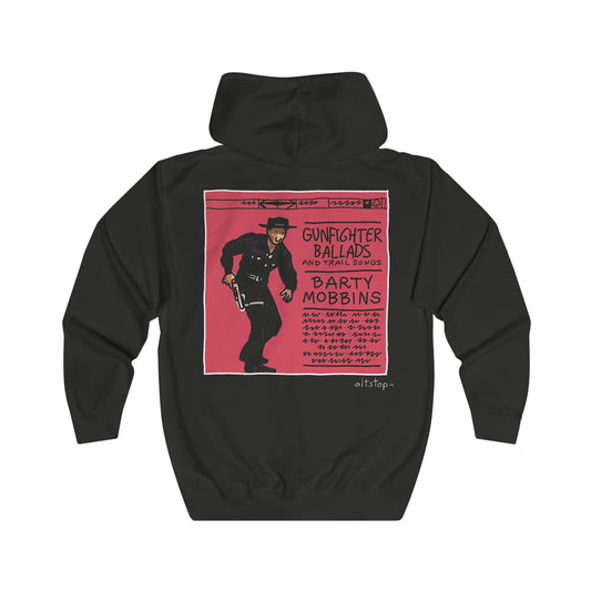 gunfighter ballads zip hoodie