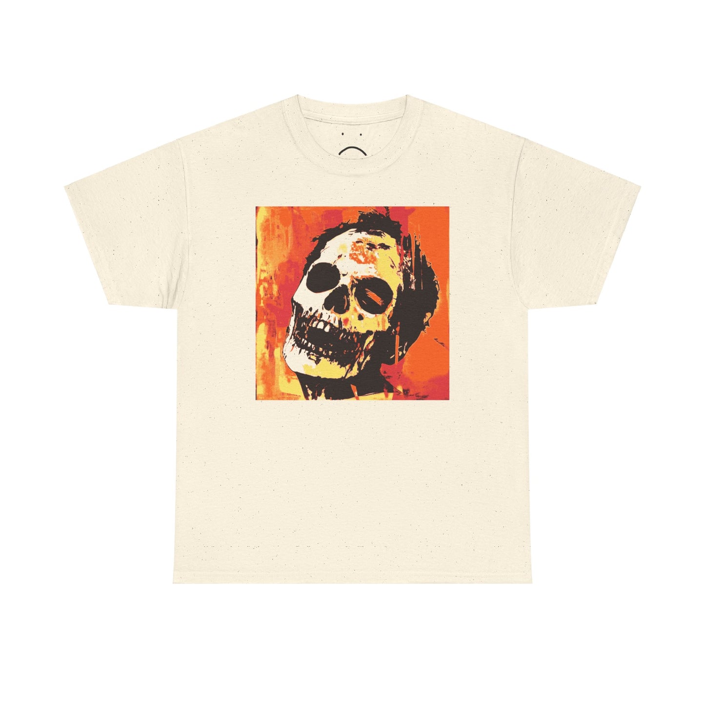 warhol zombie skull tee