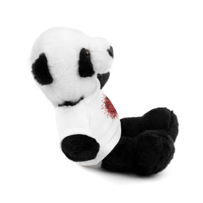 heart grenade animal plush