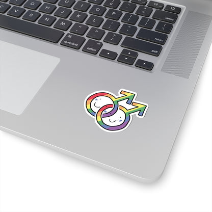 gay luv sticker #1