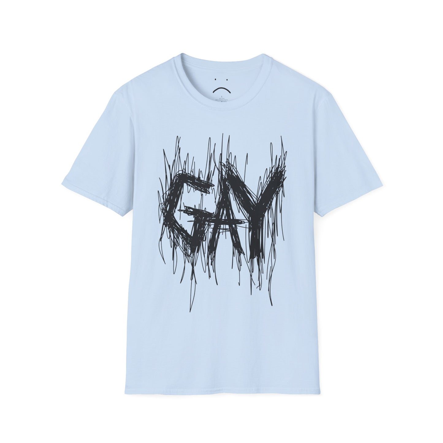 gay metal tee