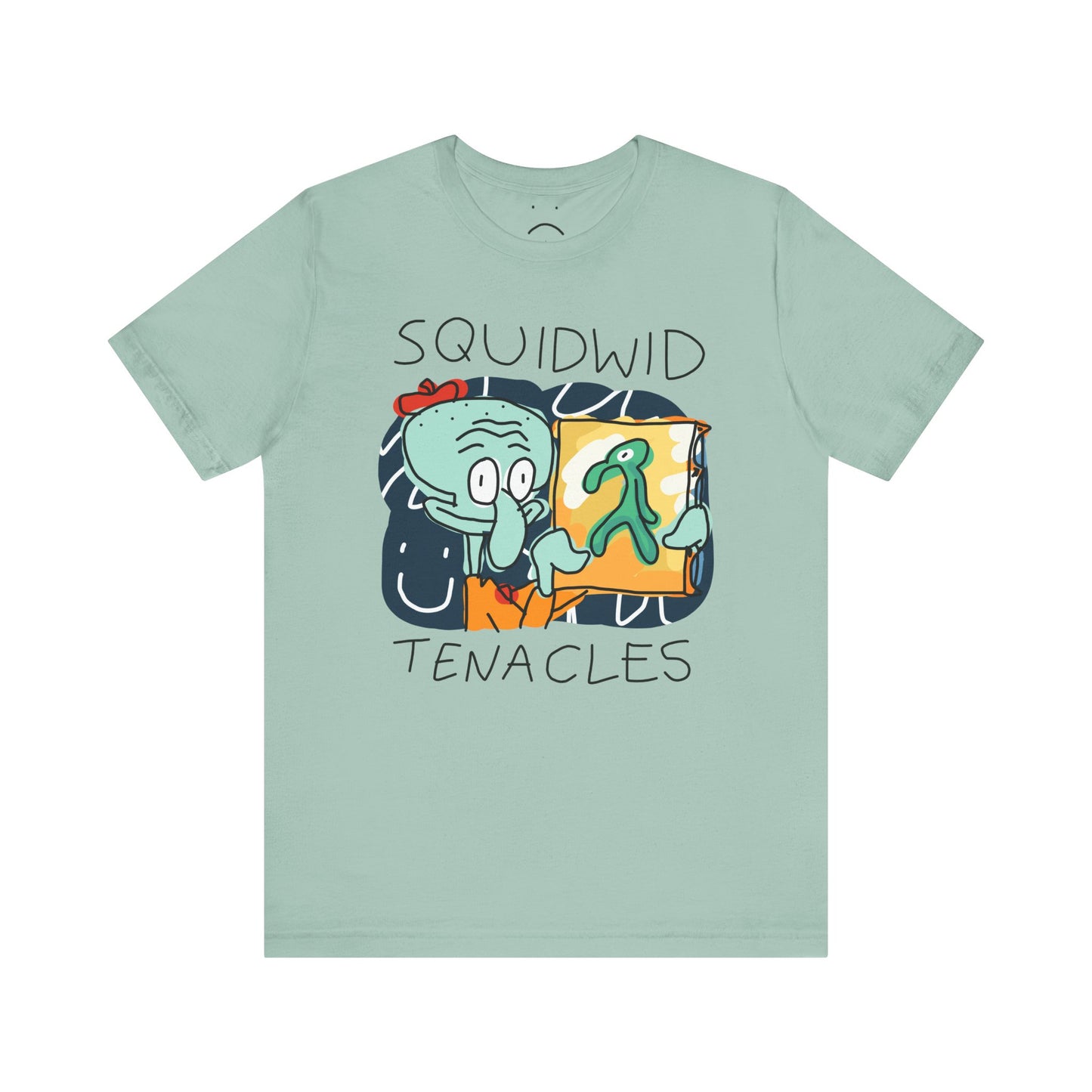 squidwid painting tee