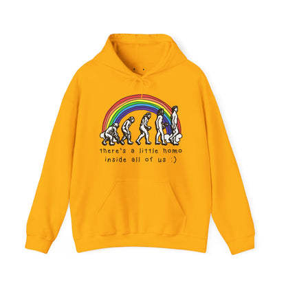 homo rainbow hoodie