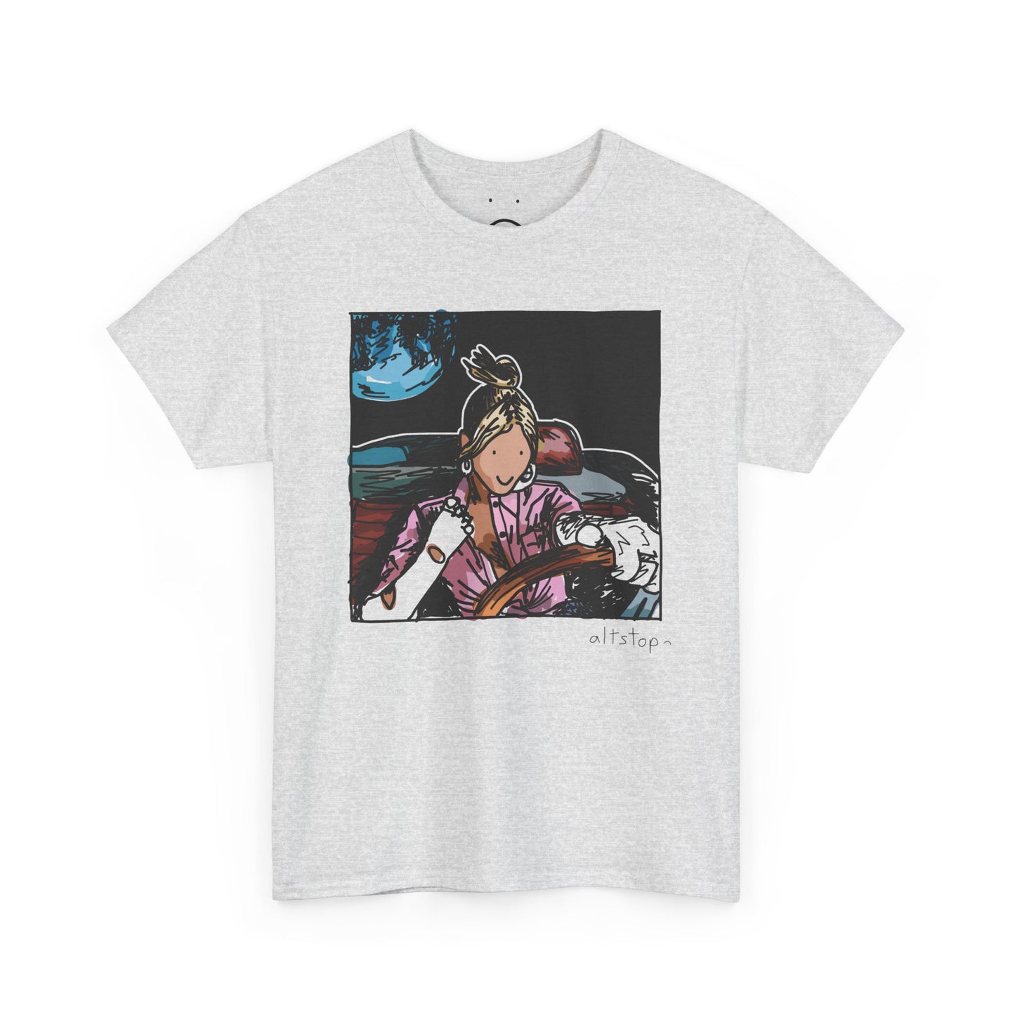 dula peep moon ride deluxe tee