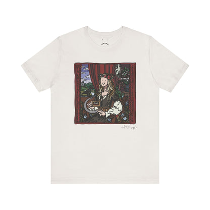 medieval sickle deluxe tee