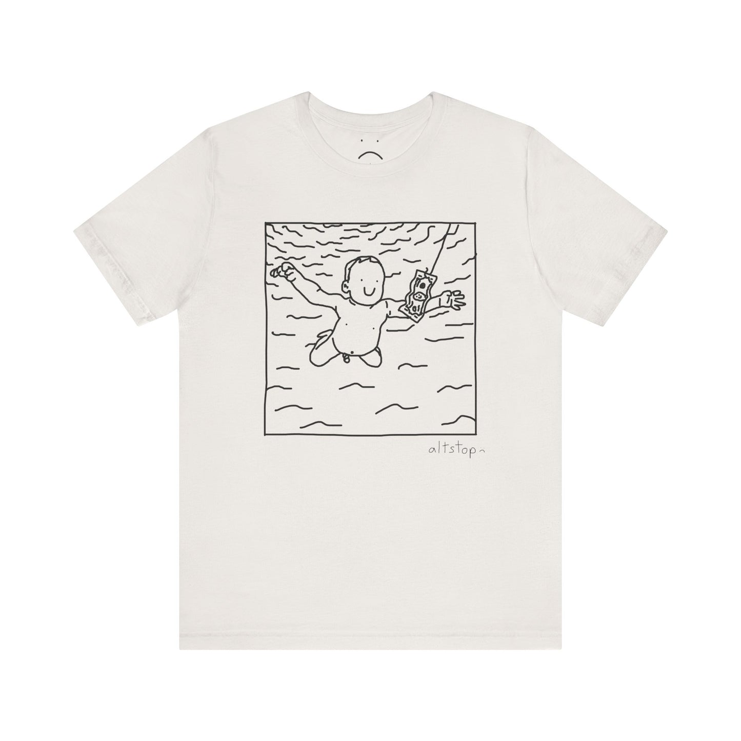 baby in the pool tee