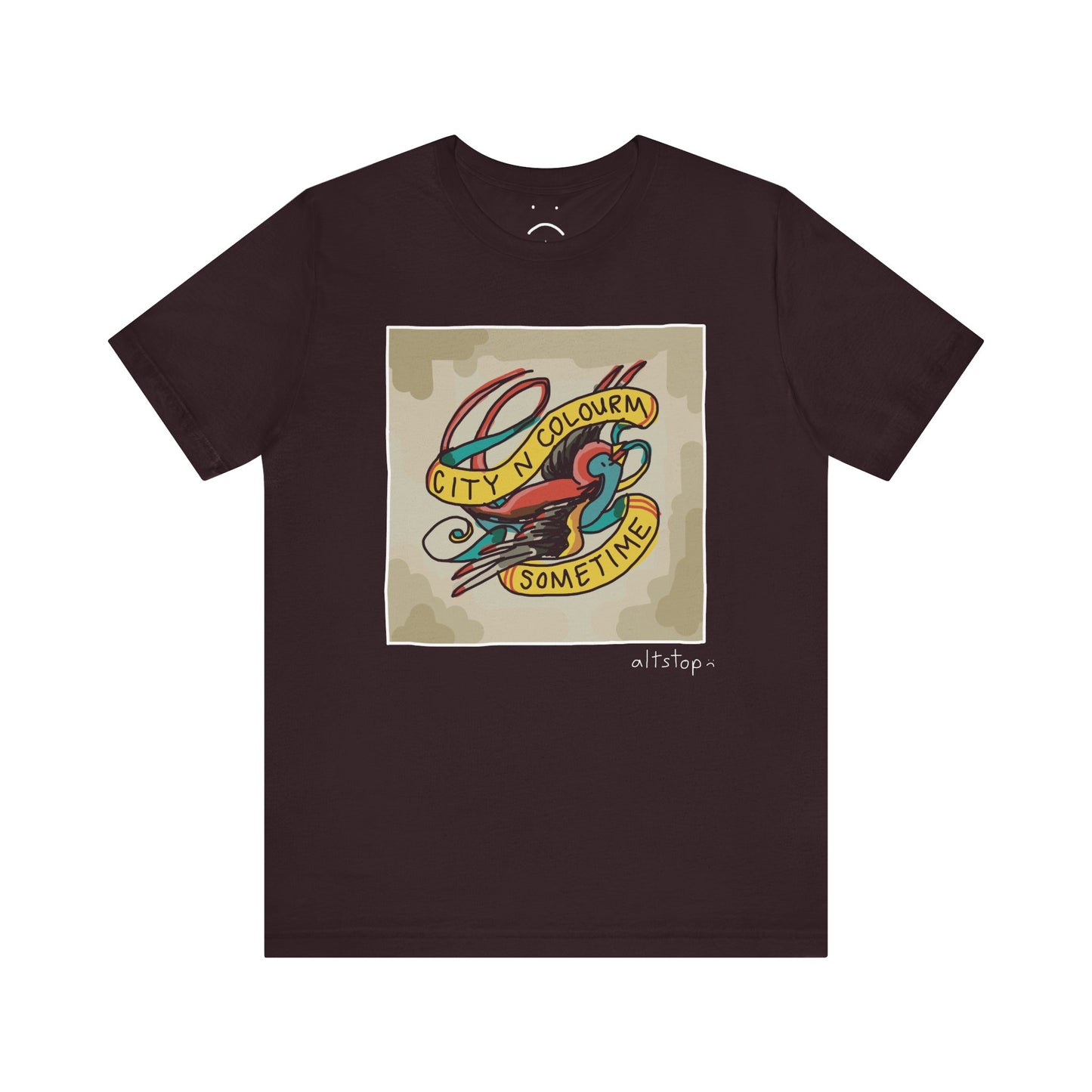 bird tattoo deluxe tee