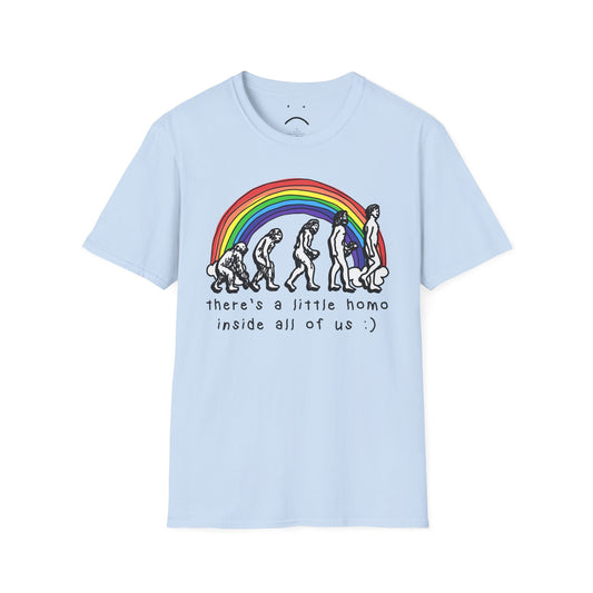 homo rainbow tee