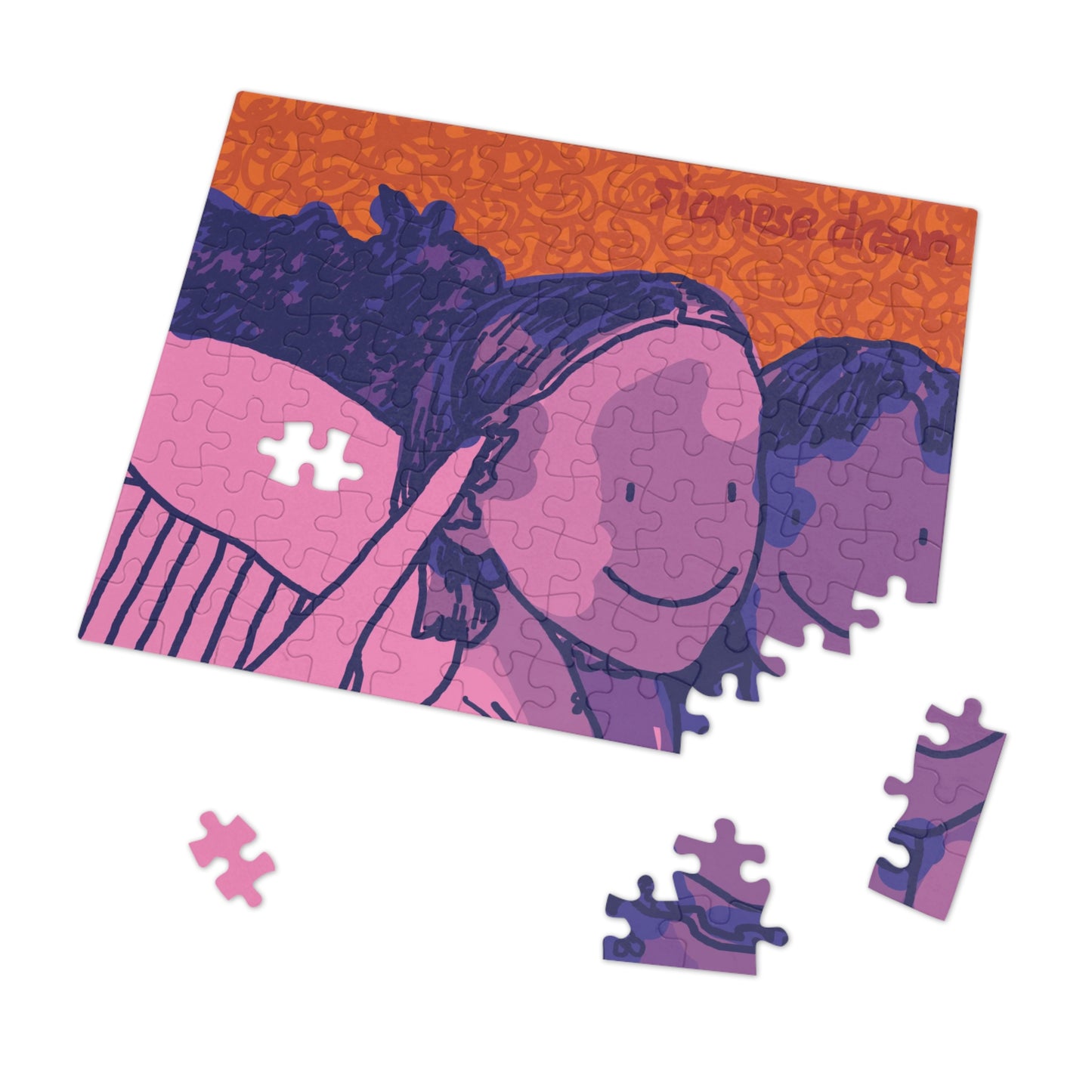 siamese dream jigsaw puzzle #1