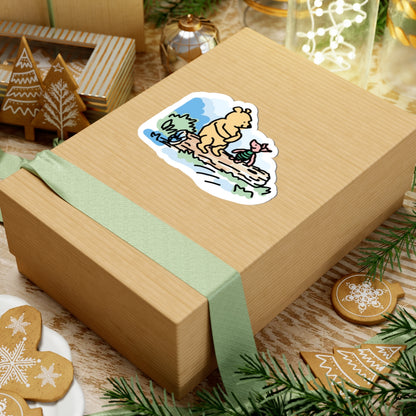 pooh & piglet sticker