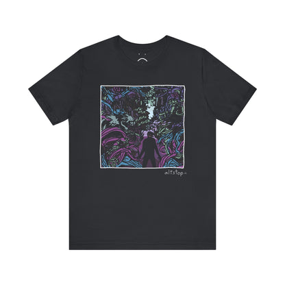spooky forest deluxe tee