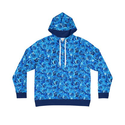 infinite blue roses hoodie