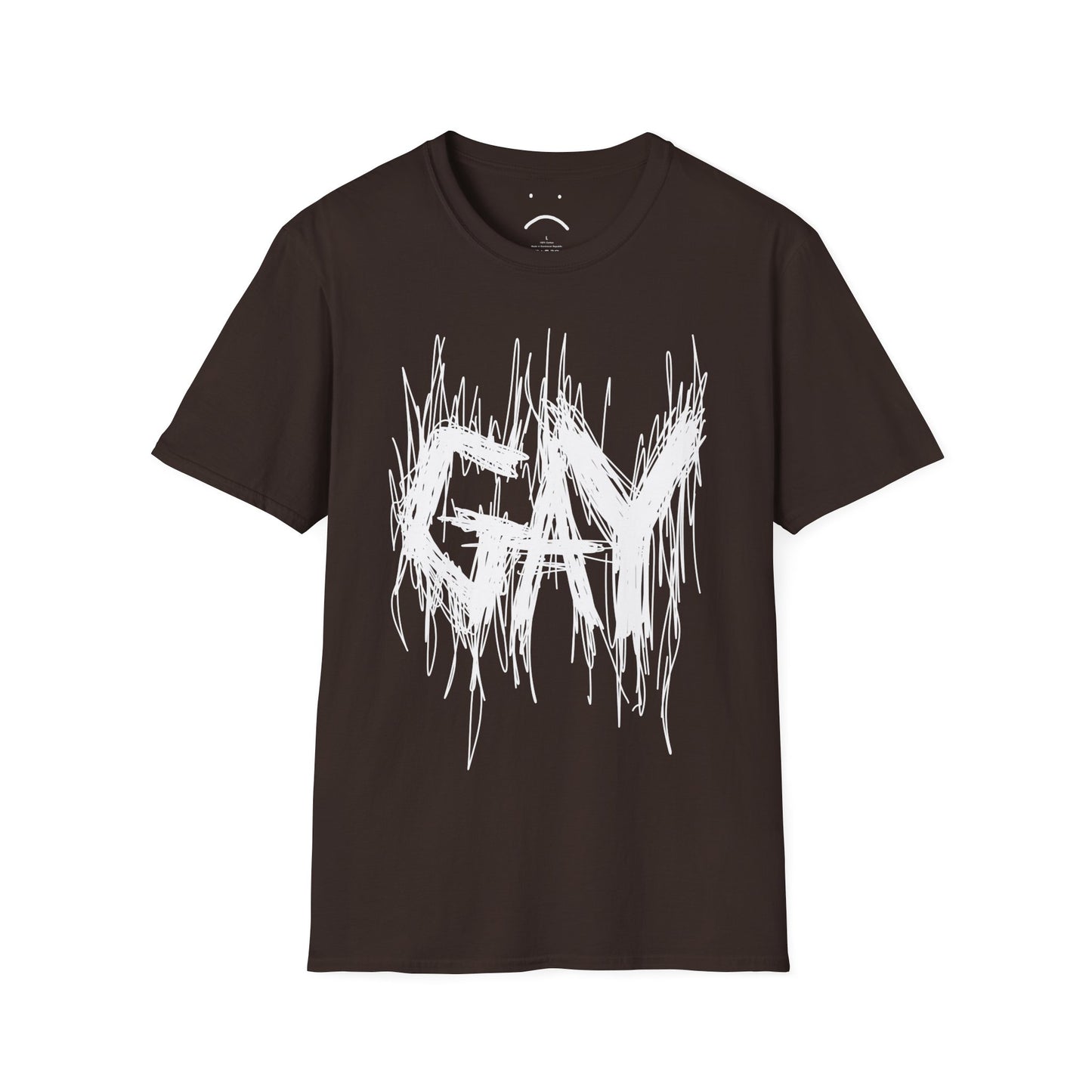 gay metal tee