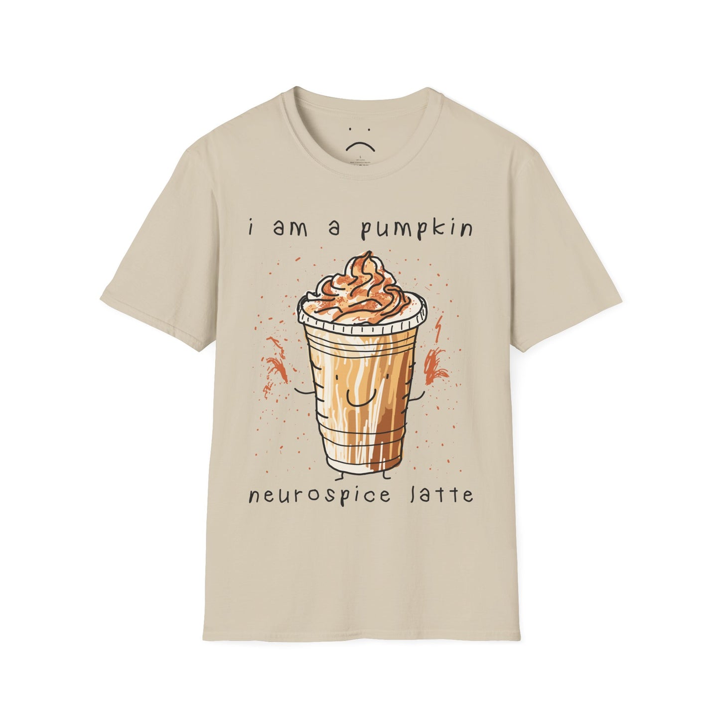 pumpkin neurospice latte tee