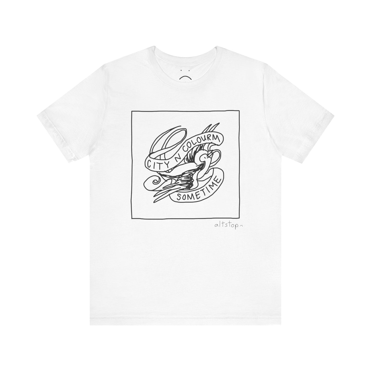 bird tattoo tee