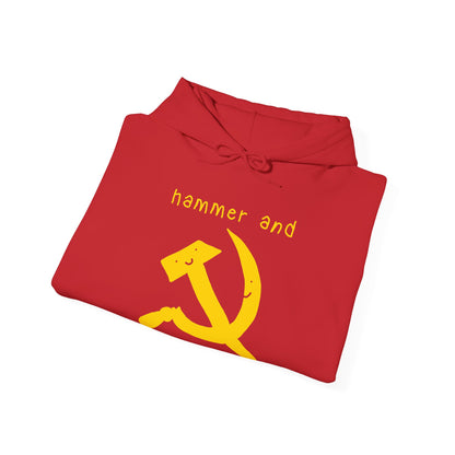 hammer and sickle mode hoodie