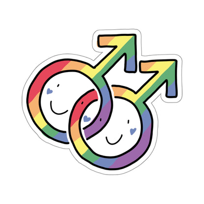 gay luv sticker #1