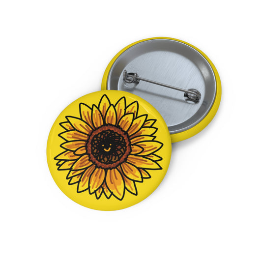 sunflower pin