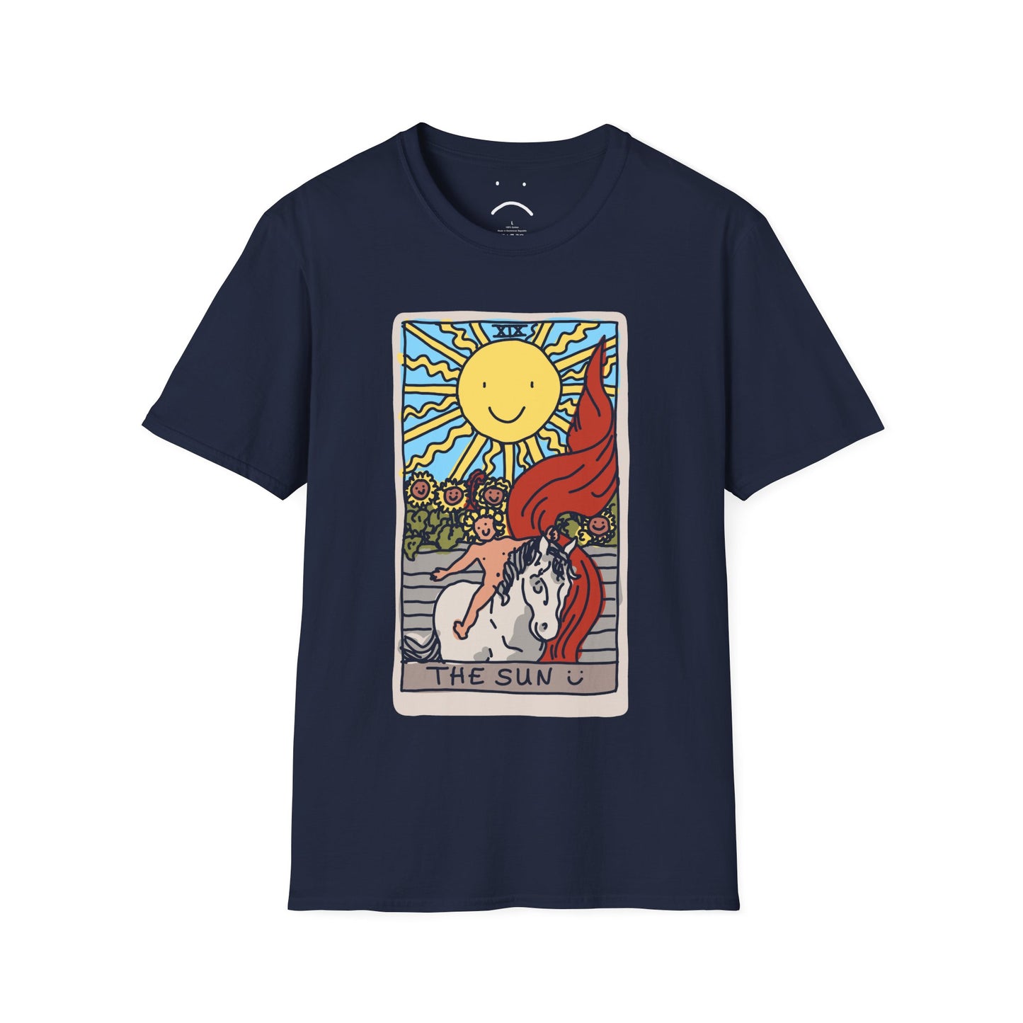 the sun tarot card deluxe tee