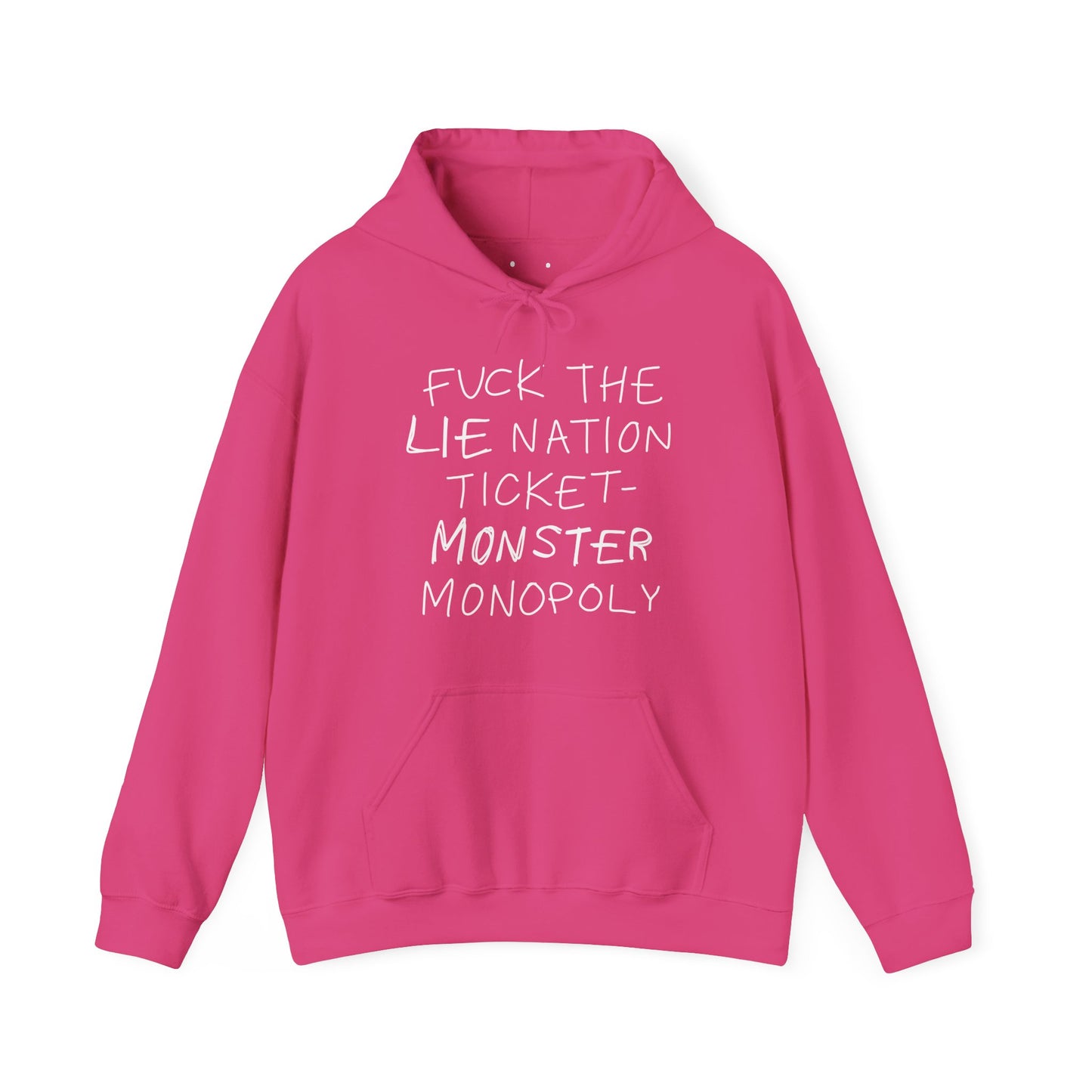 ticket monster hoodie