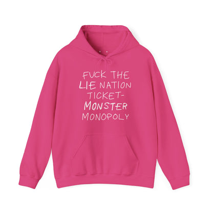 ticket monster hoodie