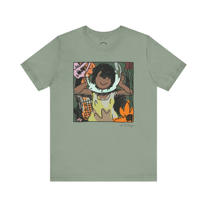 fishbowl helmet deluxe tee