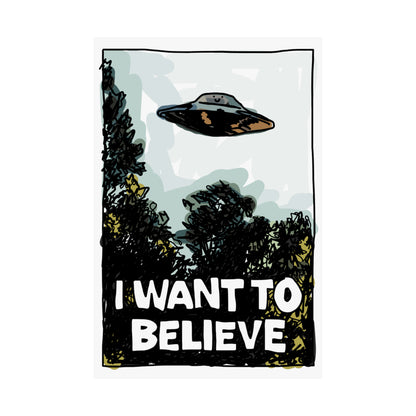 i want to believe poster