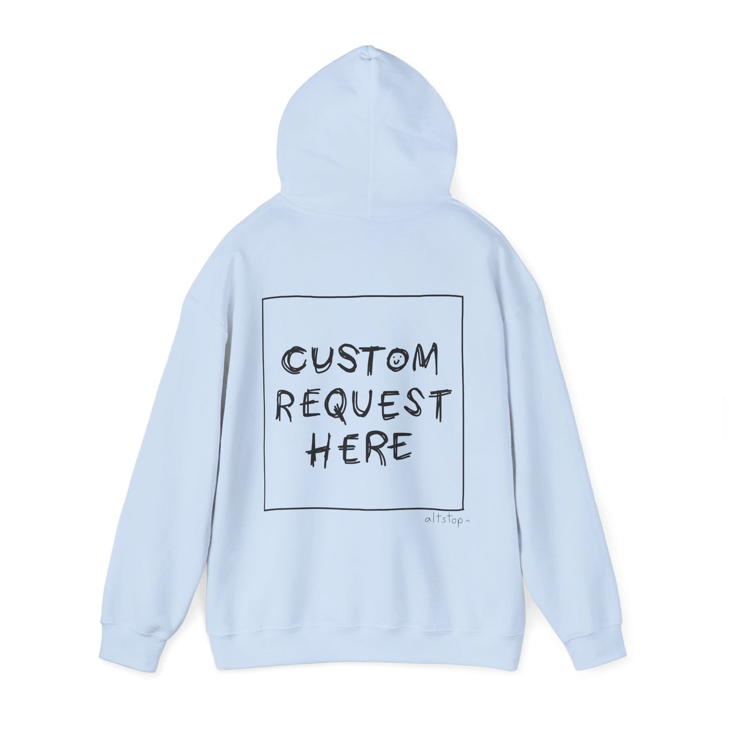 NEW! custom request hoodie :(