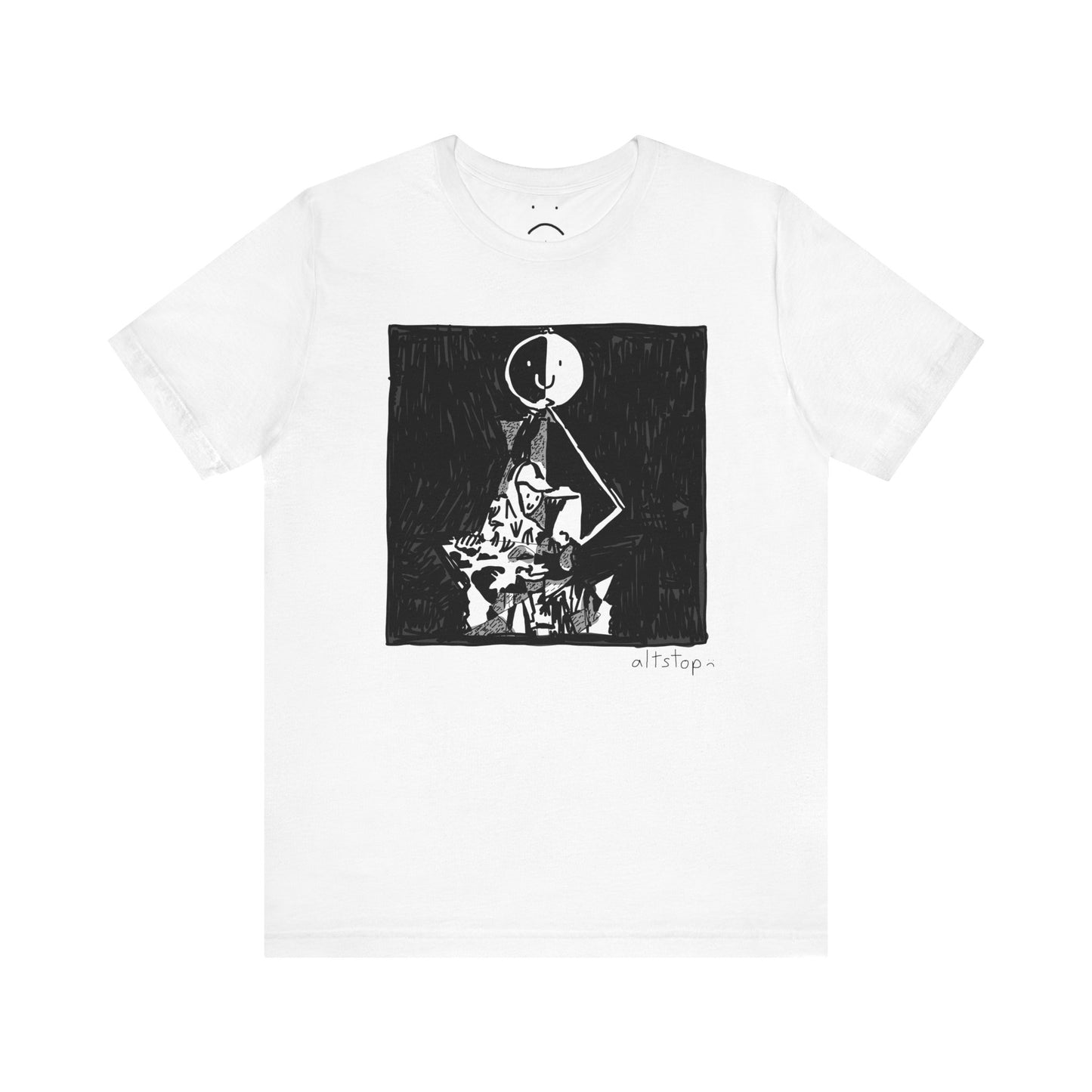 beneath the moon deluxe tee