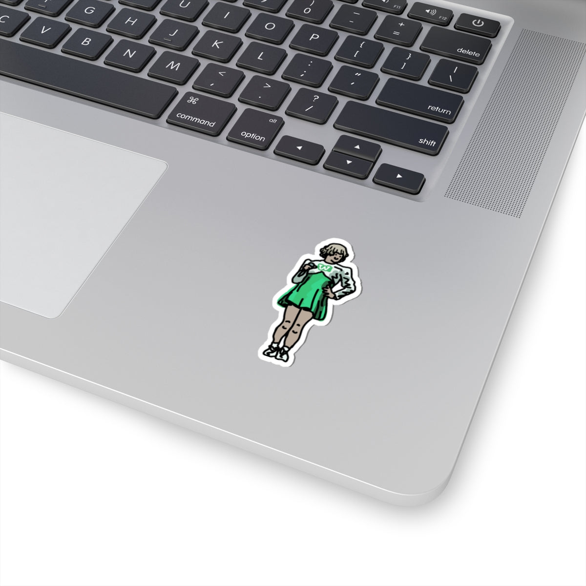 cheerleader G sticker