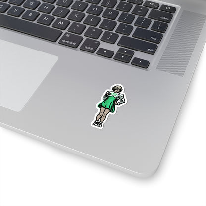 cheerleader G sticker