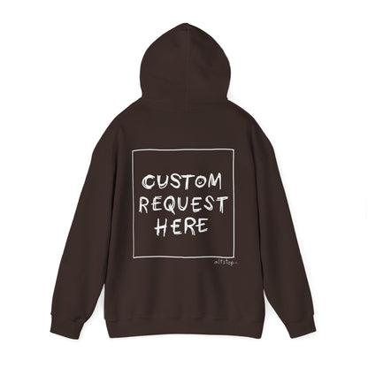 NEW! custom request hoodie :(