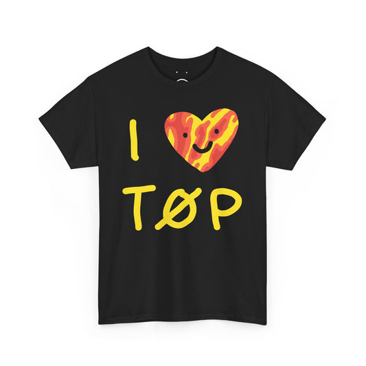 i heart top tee